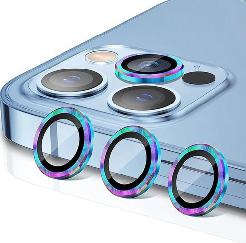 METAL RİNG IPHONE 12 PRO MAX KAMERA KORUYUCU GÖKKUŞAĞI