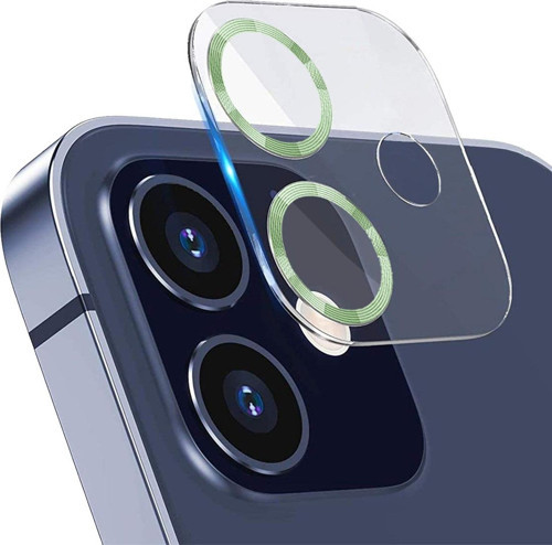 IPHONE 12 3D PRO AÇIK YEŞİL CAMERA KORUYUCU