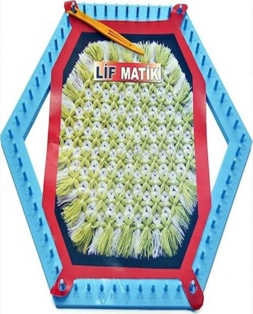 Lifmatik Lif Örme Seti Dokuma Tezgahı ve Lif İpi S3