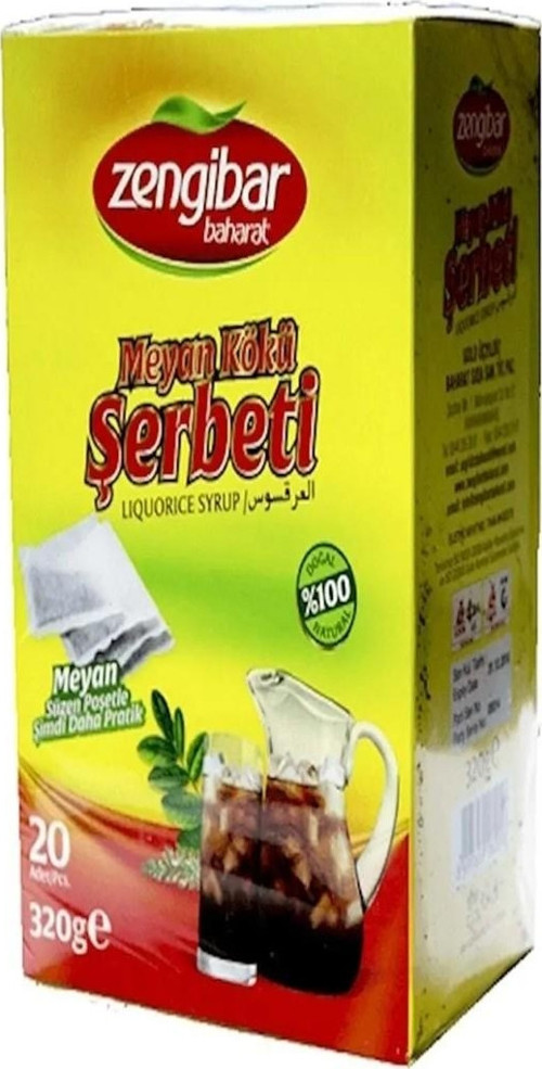Zengibar Meyan Kökü Şerbeti 320gr