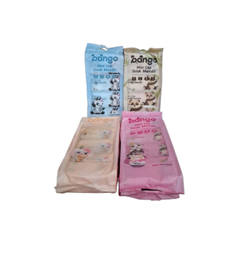 Mini Cep Tipi Islak Mendil 8 Li Krd-7373