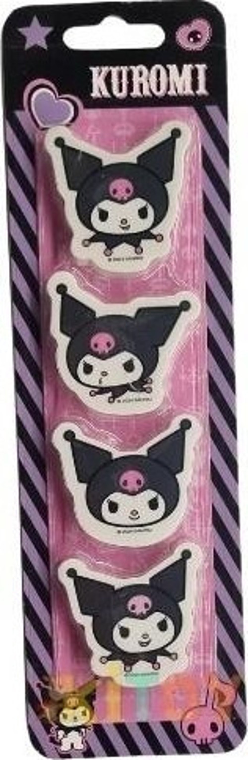 Kuromi Şekilli Silgi 4 Lü Set