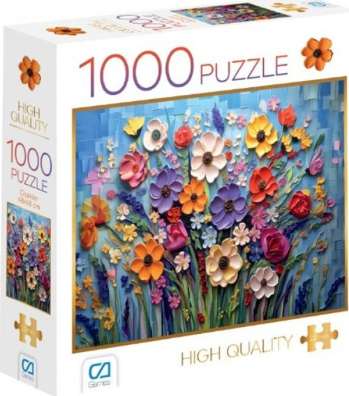 Çiçekler Puzzle 1000 Parça Ca1000-7086