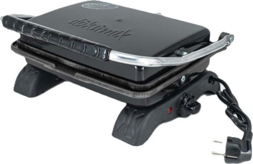 Demir Döküm Siyah 1800 Watt 4-6 Dilim Ev-Sanayi-Büfe Tipi Tost Makinası Ve Izgara