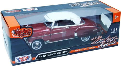 1:18 1950 Chevy Bel Aır Araba Kırmızı MM-73111