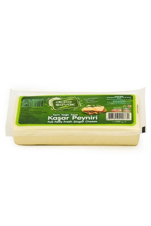 Tam Yağlı Kaşar Peyniri (Net:600 Gr)