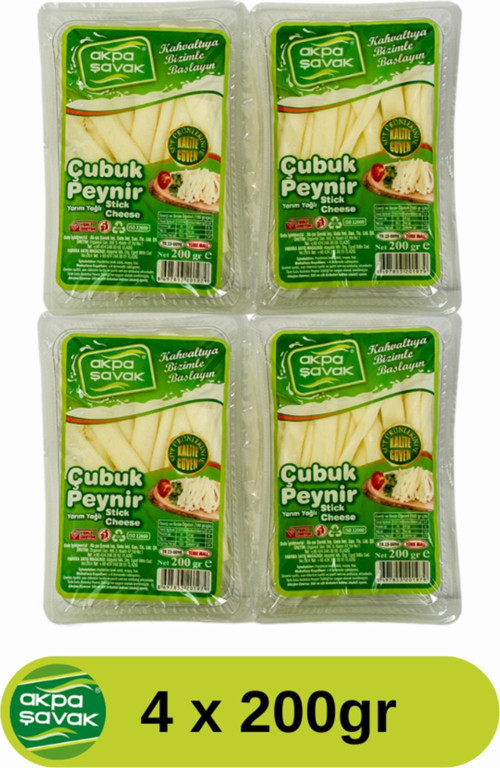 Çubuk Peynir (4 X 200 Gr)