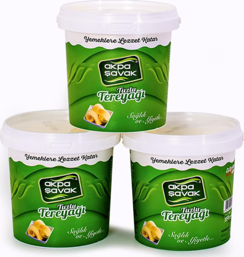 Doğal Tereyağı Tuzlu 850 Gr X 3 Adet