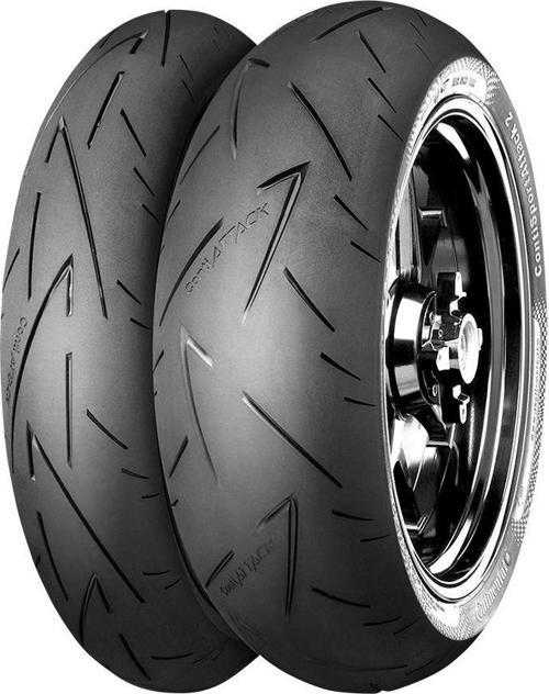 CONTINENTAL HONDA CB1000R ContiSportAttack 2 Takım Lastik