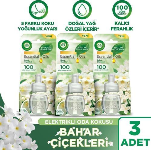 Elektrikli Oda Kokusu Yedek Bahar Çiçekleri x 3