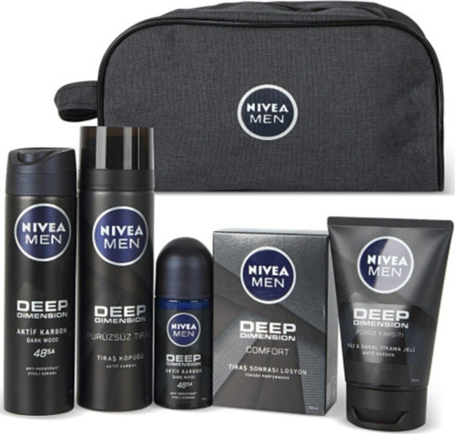 Kişisel Bakım Çantalı Erkek Bakım Seti