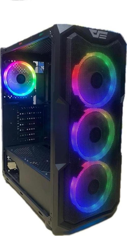 Darkflash Aquarius-mesh Rgb Mid Tower Kasa Psu Yok 1xusb 3.0+2xusb 2.0/4x12cm Rgb Ring Fan (cf11)