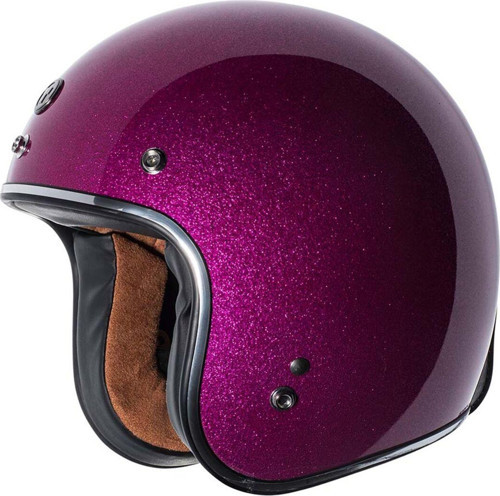 T-50 Del Mar Gold Açık Motosiklet Kaskı Pembe