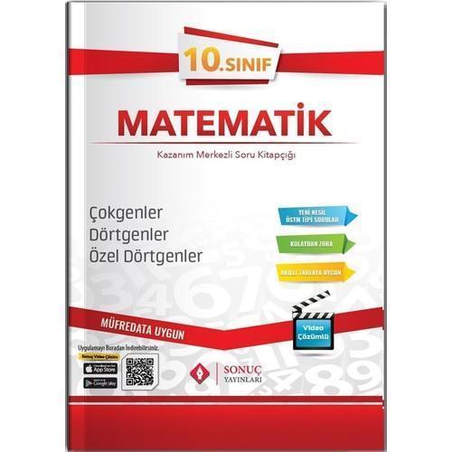 Sonuç Yayınları 10. Sınıf Matematik Çokgenler-Dörtgenler-Özel Dörtgenler