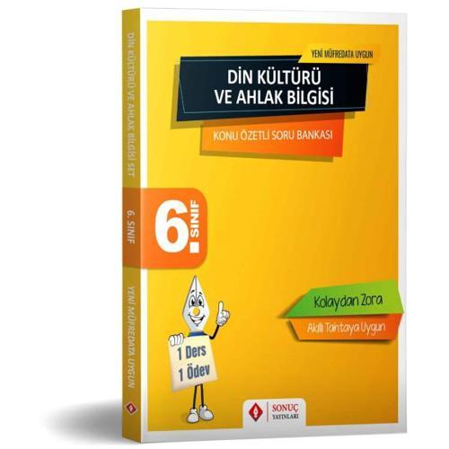 Sonuç Yayınları 6. Sınıf Din Kültürü Ve Ahlak Bilgisi Set
