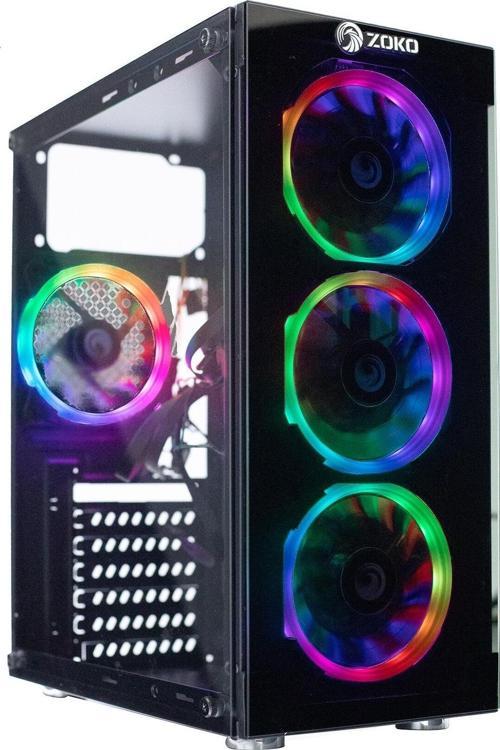 Young 4x12cm Autoring Rgb Fan Temper Cam Gaming Kasa