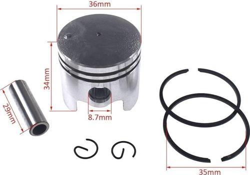İLAÇLAMA MOTORU PİSTON SEGMAN SET TL33 36MM