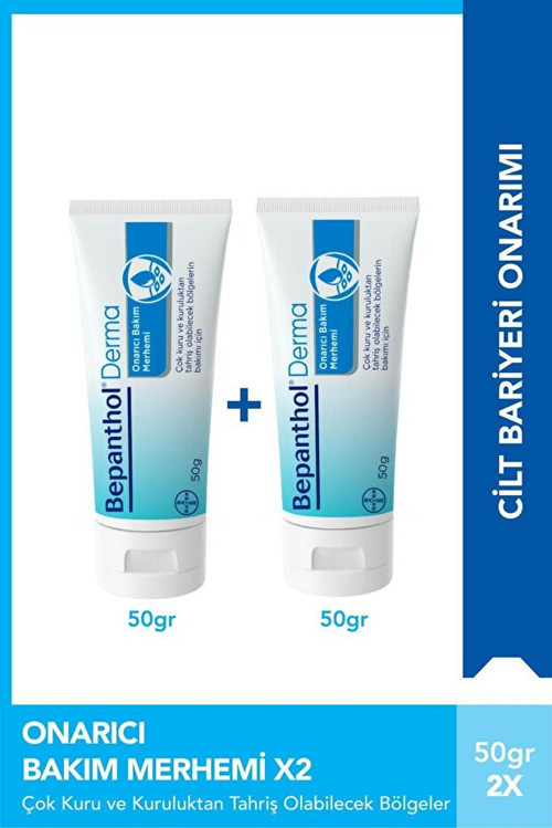 Derma Onarıcı Bakım Merhemi 50 gr x 2 Adet