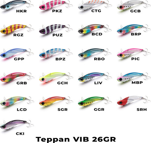 Teppan Vib 7.2cm 26gr Vibrasyon Yem GCB