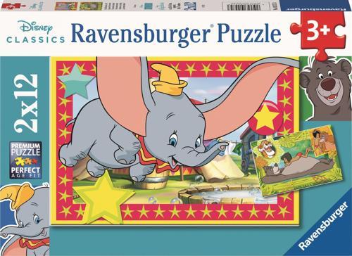 2x12 Parça Puzzle Walt Disney Hayvanlar 055753