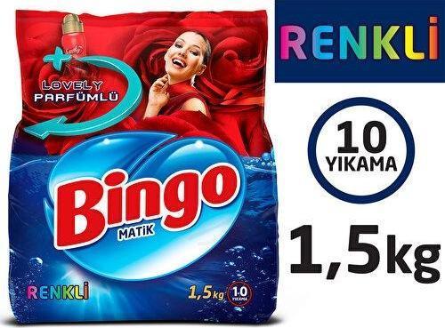 BINGO MATIK KONSANTRE 1,5 kg  EKO RENKLİ