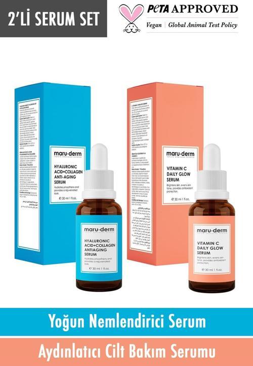 2'li Serum Seti - C Vitamini Serumu & Ha Kolajen Serumu Mrd103