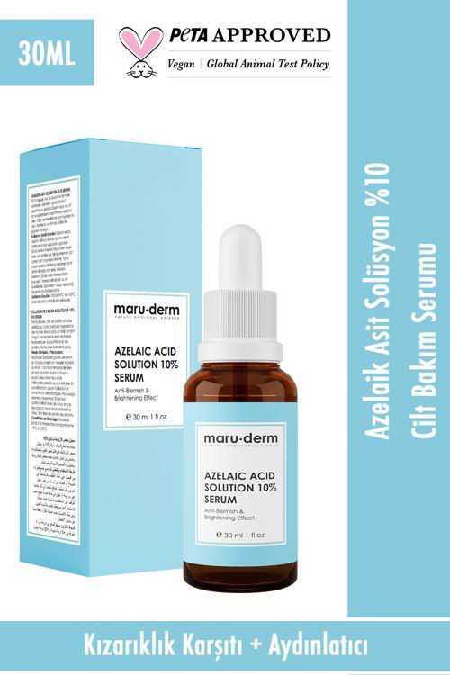 Azelaik Asit Solüsyon %10 Aydınlatıcı Leke Karşıtı Cilt Bakım Serumu 30 ML