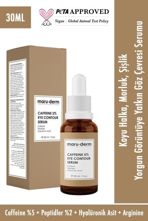 Caffeine %5 + Peptides + Hyalüronik Asit Göz Çevresi Serumu 30 ml