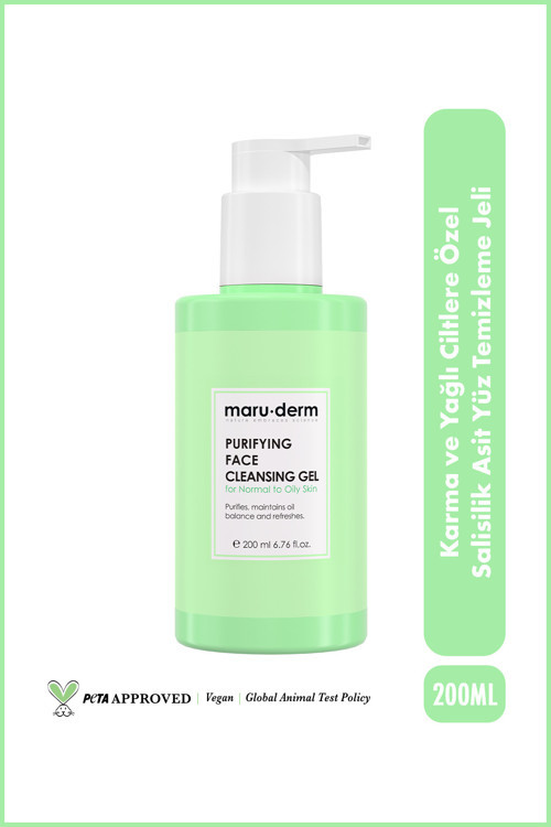 Karma Ve Yağlı Ciltlere Özel Salisilik Asit Yüz Temizleme Jeli 200 ml