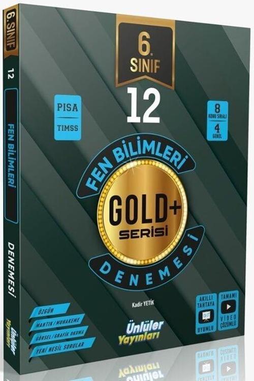 Ünlüler Karması 6. Sınıf Fen Bilimleri 12 Deneme