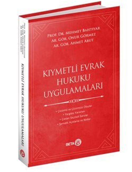Kıymetli Evrak Hukuku Uygulamaları