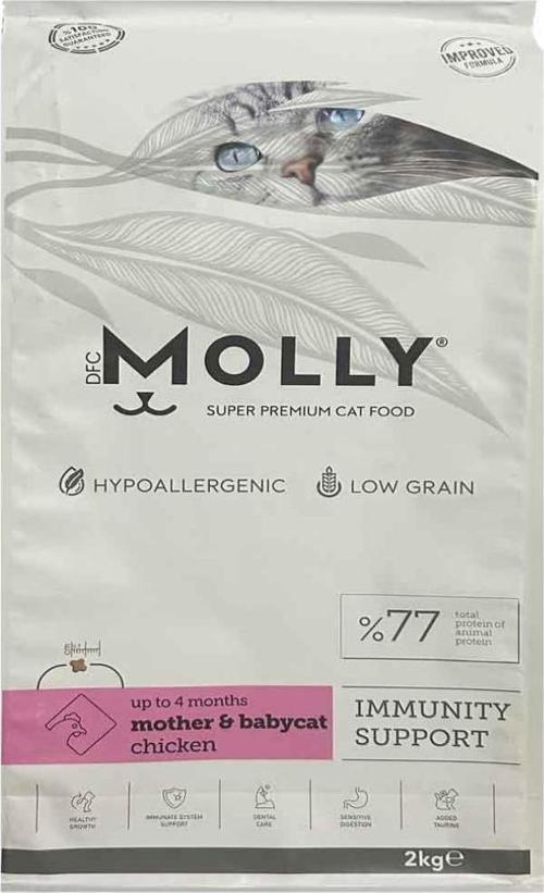 Mother&Babycat Hipoalerjenik Düşük Tahıllı Tavuklu Yavru Kedi Maması 2 kg