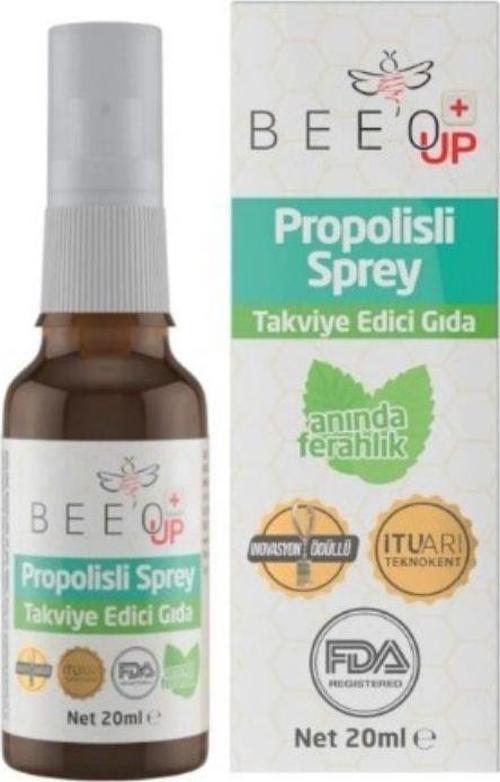 Beeo Up Propolisli Ballı Boğaz Spreyi 20 ml