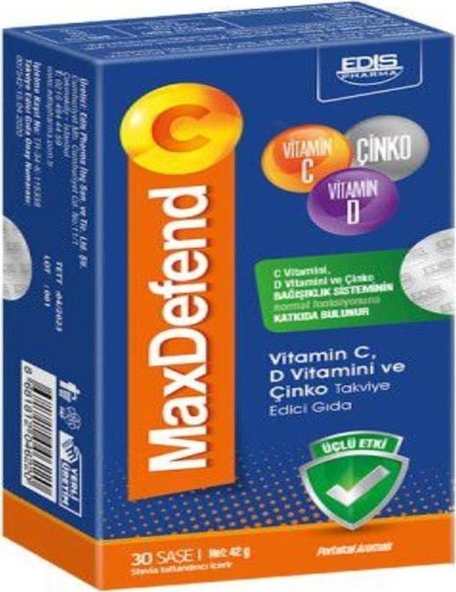 MaxDefend Takviye Edici Gıda 30 Saşe