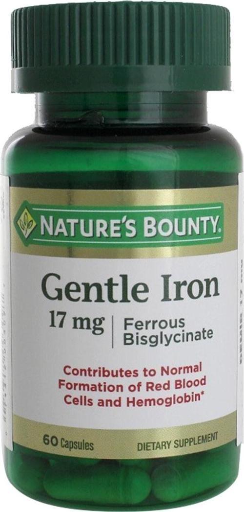 Gentle Iron 17 Mg 60 Kapsül