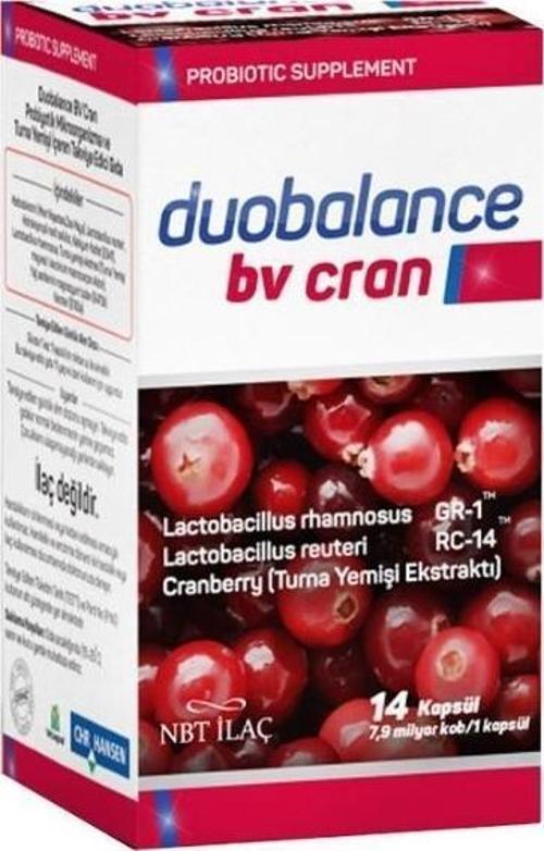 Duobalance Bv Cran Cranberry İçeren Takviye Edici Gıda 14 Kapsül