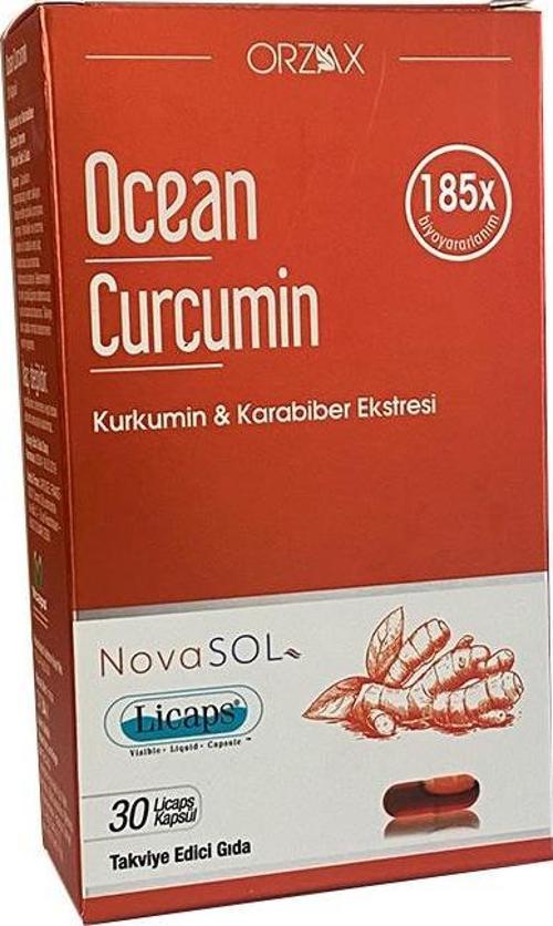 Curcumin Karabiber Ekstresi Takviye Edici Gıda 30 Kapsül