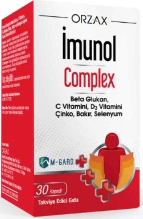 Imunol Complex Takviye Edici Gıda 30 Kapsül
