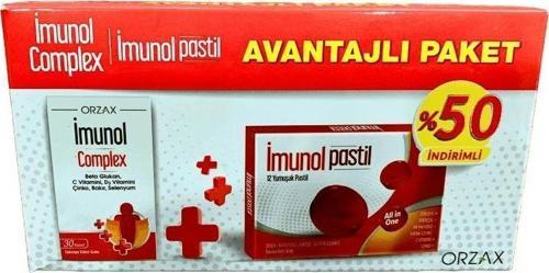 İmunol Complex + İmunol Pastil Avantajlı Paket