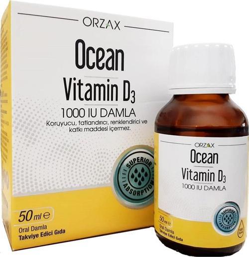 Vitamin D3 1000 IU Damla 50 ml