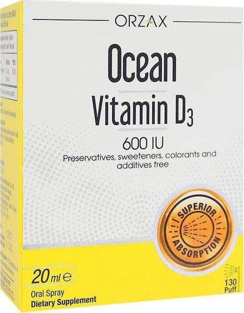 Vitamin D3 600 IU Sprey 20ml