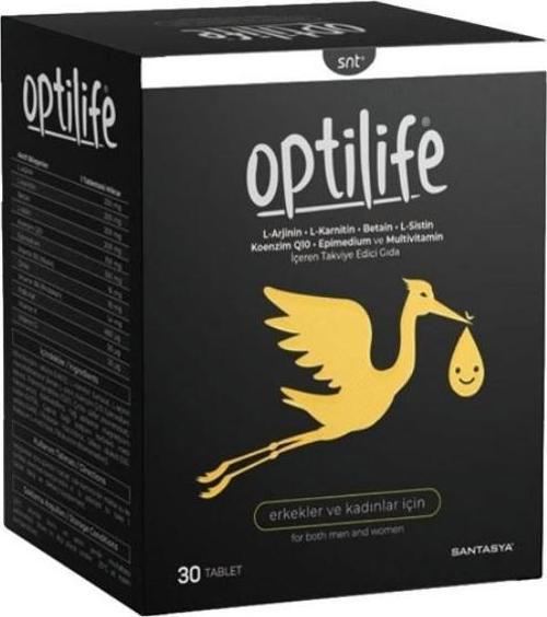 Optilife Multivitamin ve Multimineral İçeren Takviye Edici Gıda (Erkek&Kadın) 30 Tablet