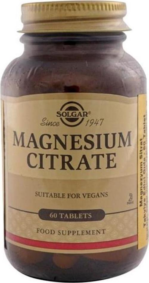 Magnesium Citrate 200 mg 60 Tablet