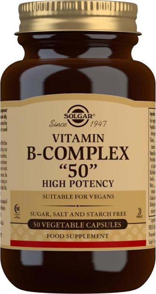 Vitamin B- Complex-50 Takviye Edici Gıda 50 Kapsül