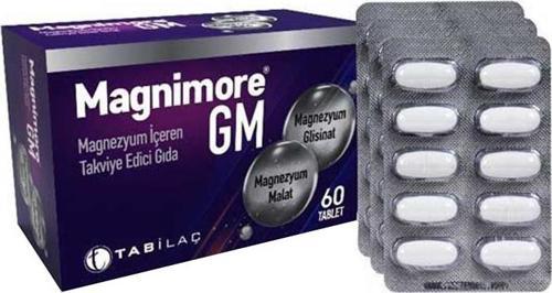 Magnimore GM Magnezyum İçeren Takviye Edici Gıda 60 Tablet