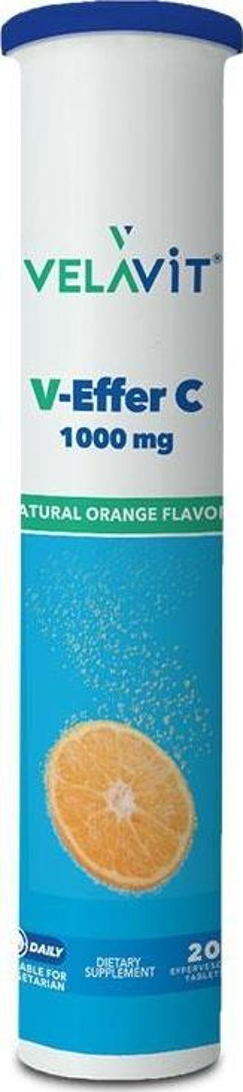 V-Effer C 1000 mg Takviye Edici Gıda 20 Tablet