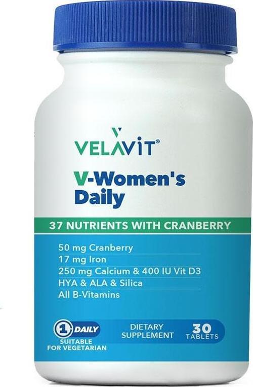 V-Womens Daily Takviye Edici Gıda 30 Tablet