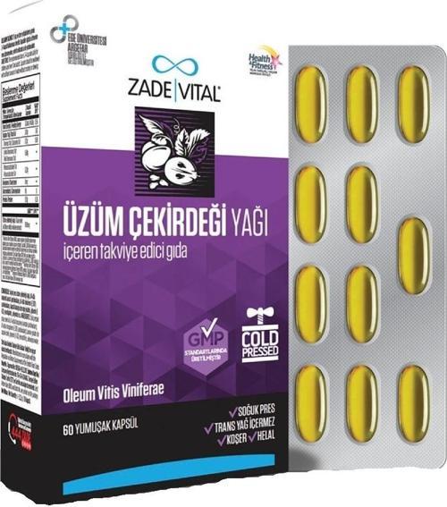 Üzüm Çekirdeği Yağı 60 Kapsül
