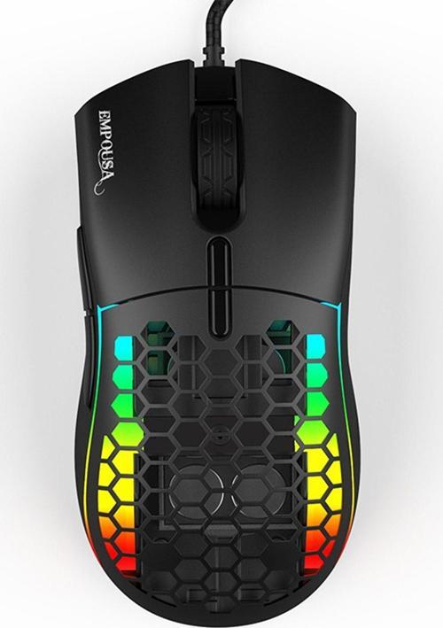 İmg-Gt20 RGB 6 Led 10000 Dpı Gaming Kablolu Mouse