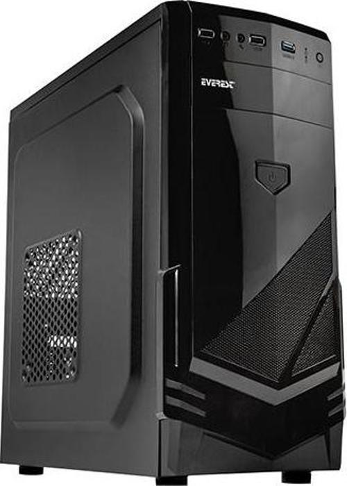 277A Peak-250W Siyah Mesh Metal Panel Atx Mid-T Pc Boş Bilgisayar Kasası
